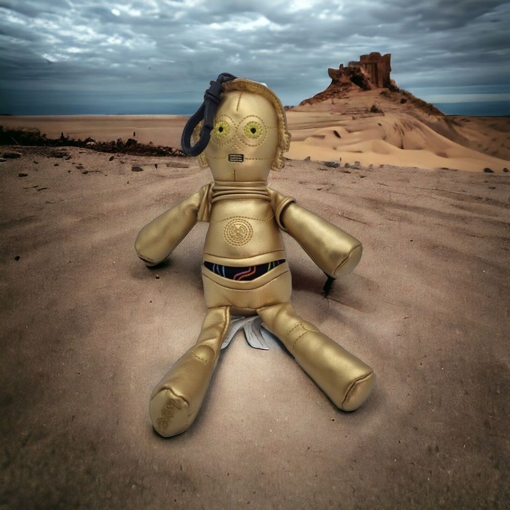 Star Wars C3PO Droid Scentsy Buddy Clip Light Side of the Force Scent Plush